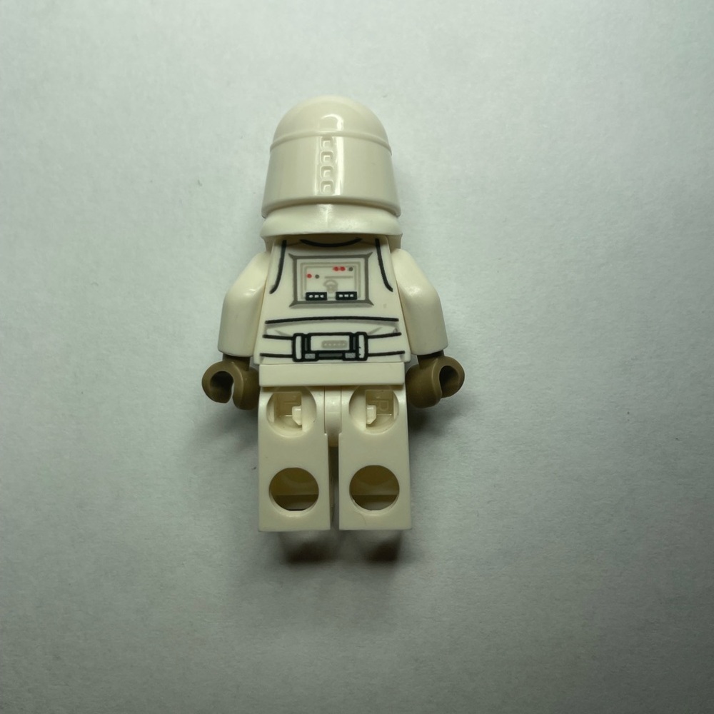 LEGO 75049 - STAR WARS - Snowtrooper w/ White Kama - Mini Fig / Mini Figure - Picture 2 of 2
